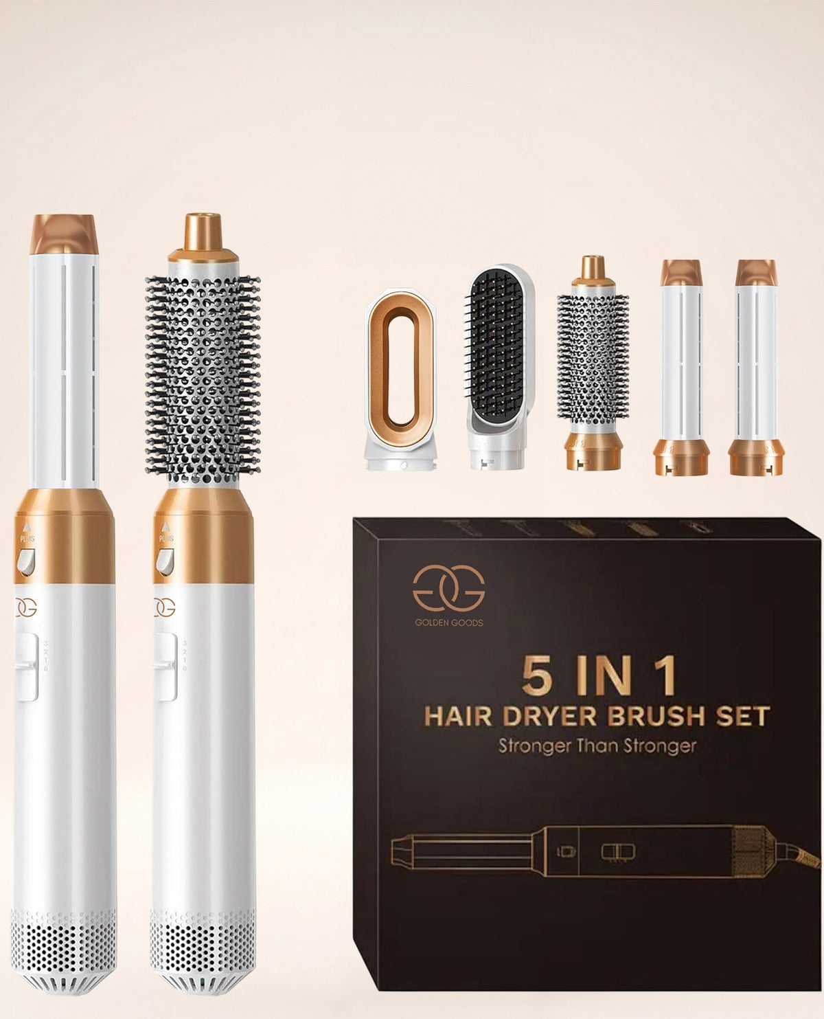 Airstyler 5 in 1 White/Gold