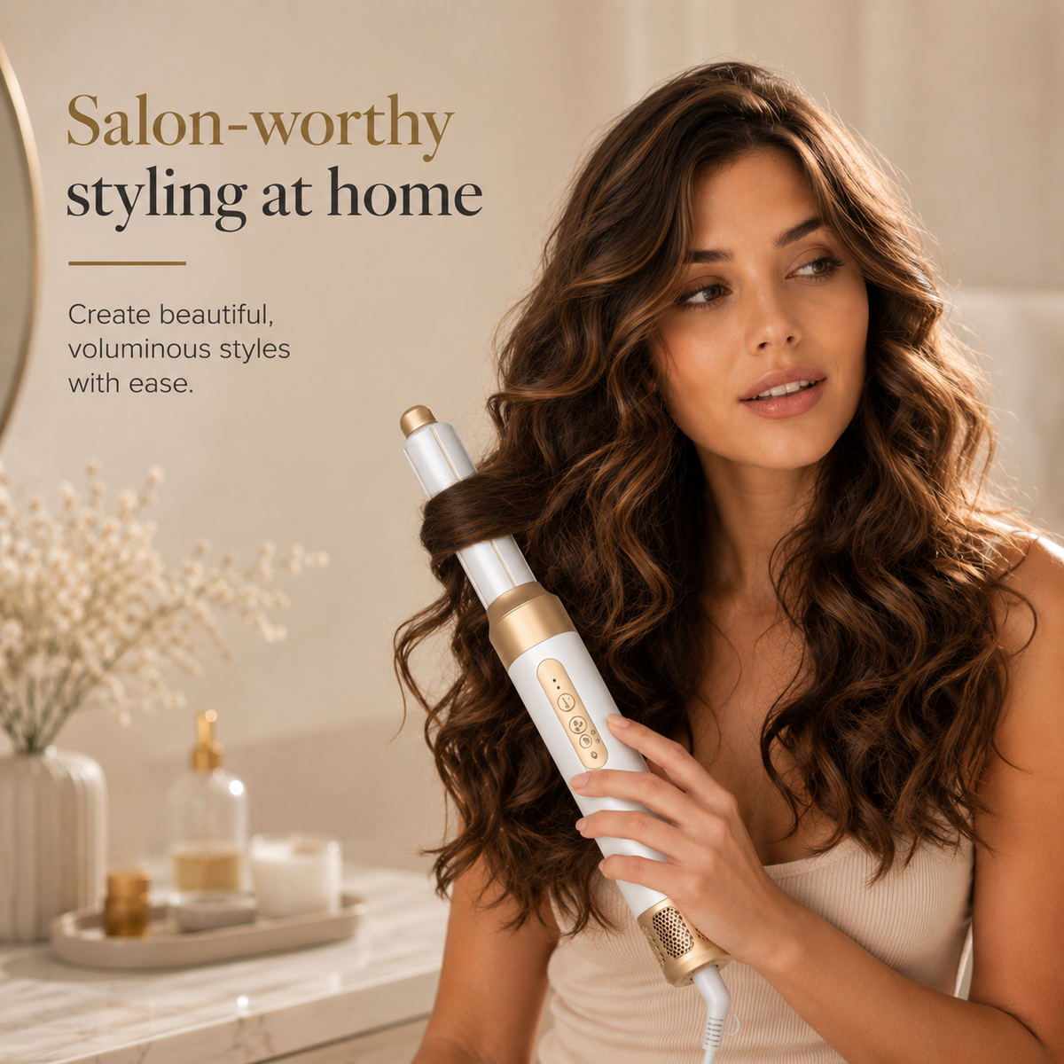 Airstyler 7 in 1 White/Gold