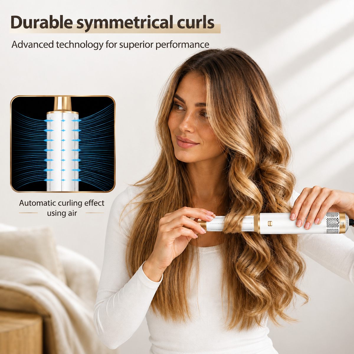 Airstyler V2 White/Gold