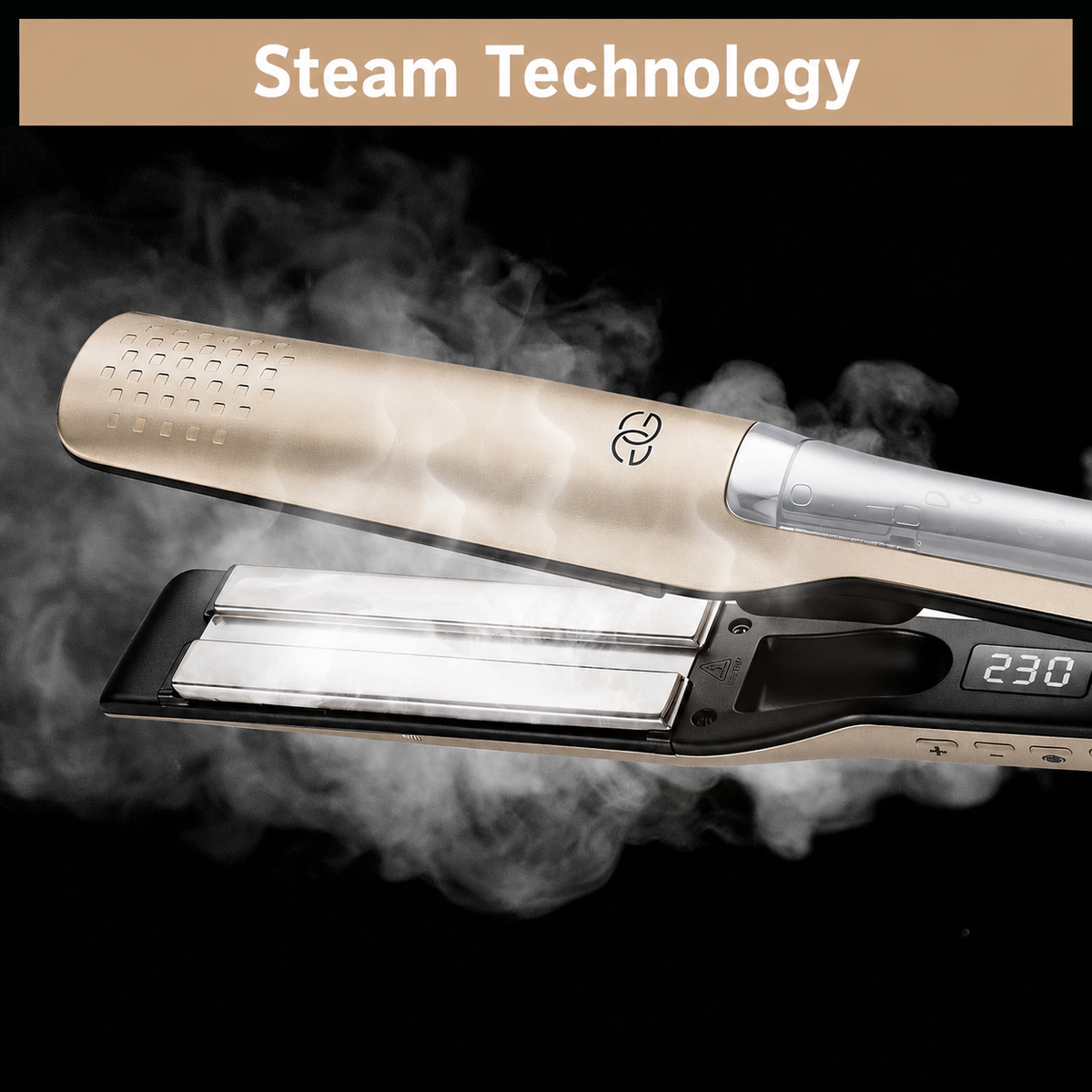 Steam Straightener Pro Champagne