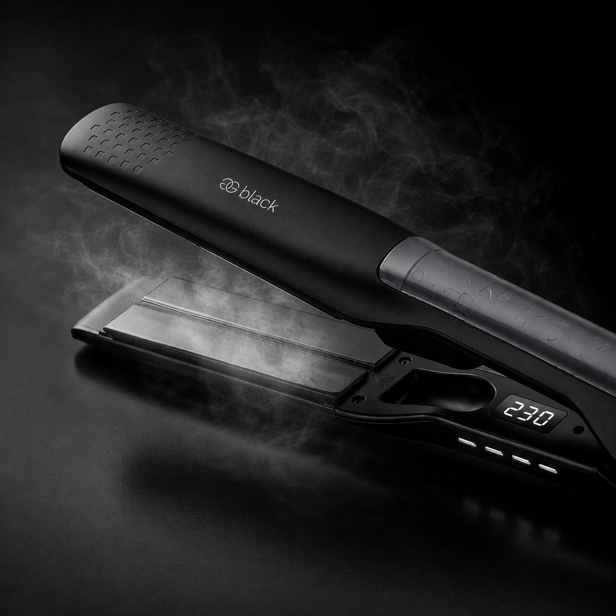 Steam Straightener Pro Black