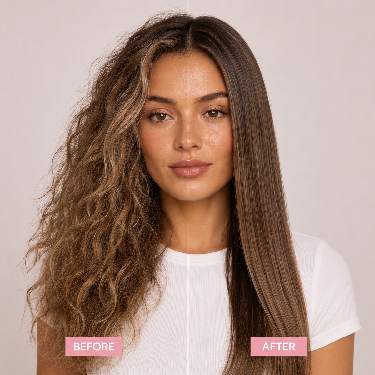Velvet Shine Straightener Powder Pink