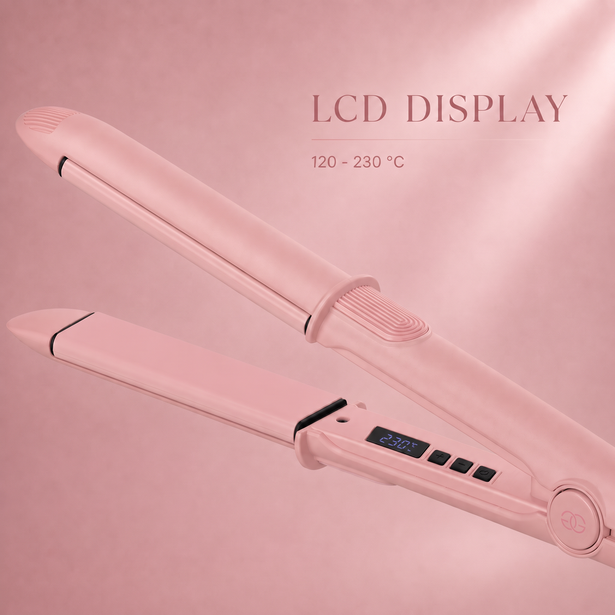 Velvet Shine Straightener Powder Pink