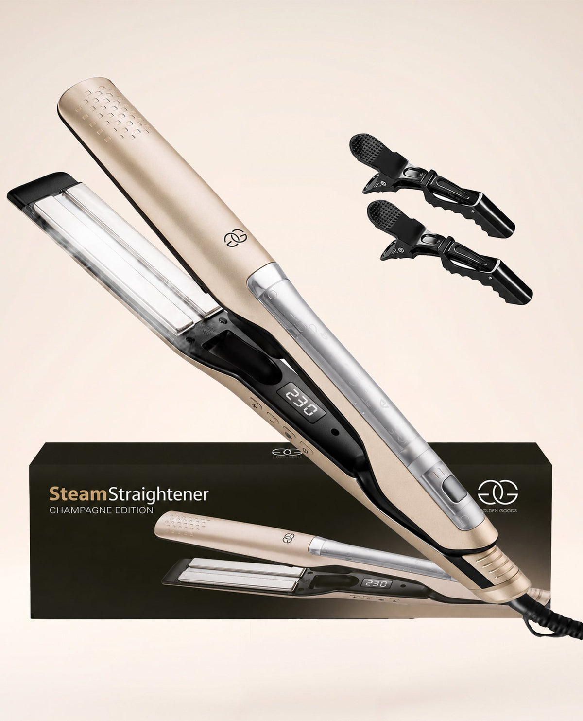 Steam Straightener Pro Champagne
